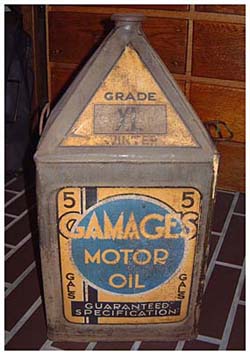 CAMEGES MOTER OIL CAN